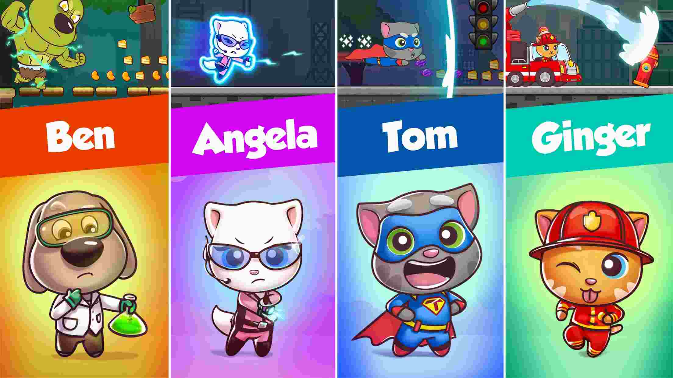 Tai Talking Tom Candy Run 
